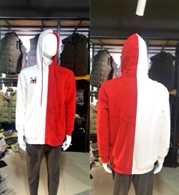 Men's zip up hoodie